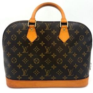 LOUIS VUITTON MONOGRAM ALMA PM WITH COA